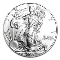 Silver coins American Silver Eagle 1 oz (2014)