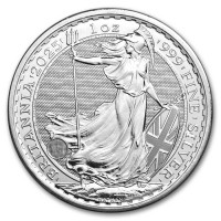 Strieborná minca Britannia 1 oz (2025)