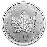 Strieborná minca Canadian Maple Leaf 1 oz (2025)