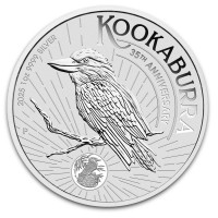 Strieborná minca Kookaburra 1 oz (2025) 35. výročie