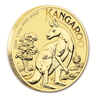 Gold coin Australian Kangaroo 1/4 oz