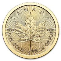 Zlatá minca Canadian Maple Leaf 1/10 oz