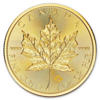 Zlatá minca Canadian Maple Leaf 1 oz 2025