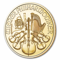 Zlatá minca Wiener Philharmoniker 1 oz