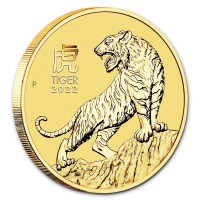 Zlatá minca Year of the Tiger - Rok Tigra 1 oz (2022)